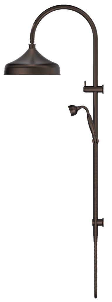 Mica Heritage Dual Shower Rail