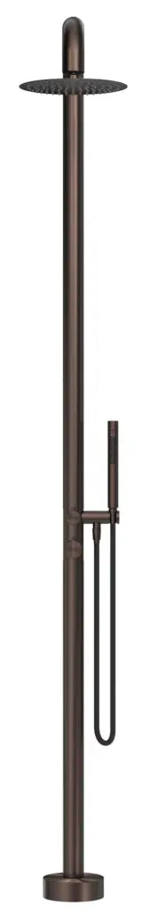 Mica Soft Square Freestanding Outdoor Shower