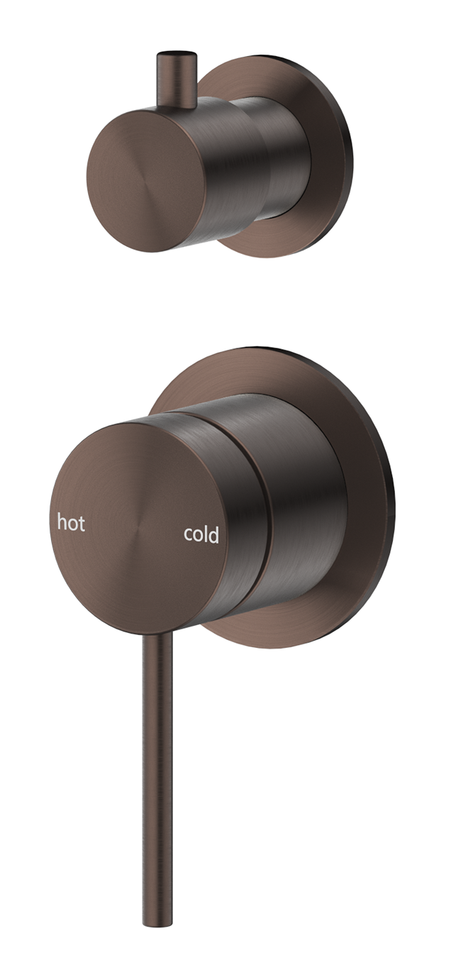 Mica Shower Mixer Diverter - 2P - TRIM KIT ONLY