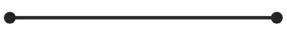 Mica Fluted Single Towel Rail