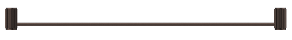 Mica Fluted Single Towel Rail