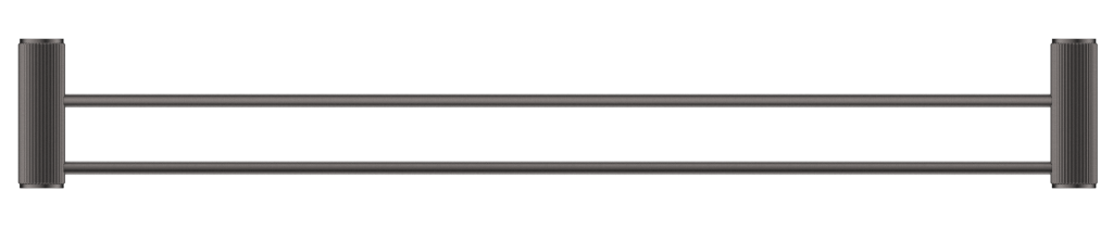 Mica Fluted Double Towel Rail