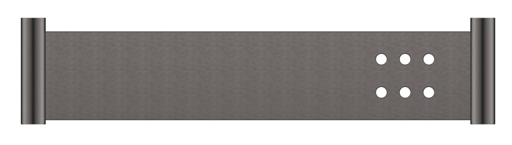Mica Stainless Shelf - 400mm