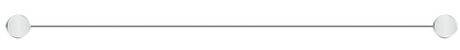 Mica Stainless Shelf - 400mm