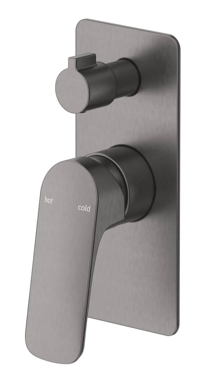 Kaza Shower Mixer Diverter - 1P - TRIM KIT ONLY