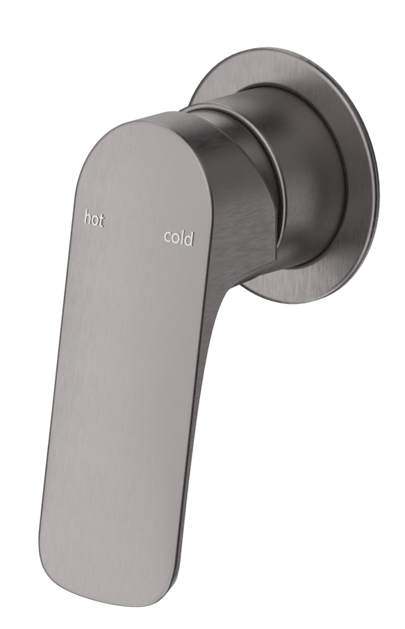 Kaza Shower Mixer - Round Plate - TRIM KIT ONLY