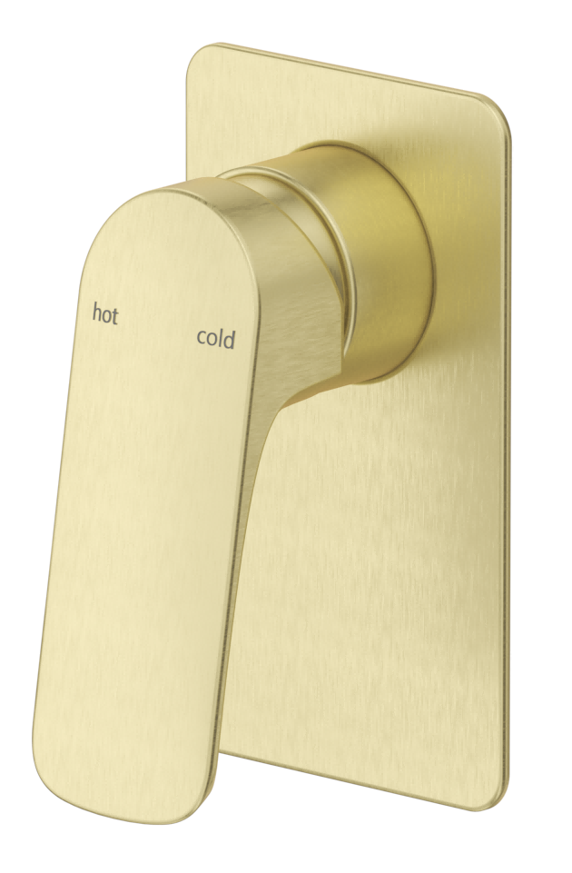 Kaza Shower Mixer - Square Plate - TRIM KIT ONLY