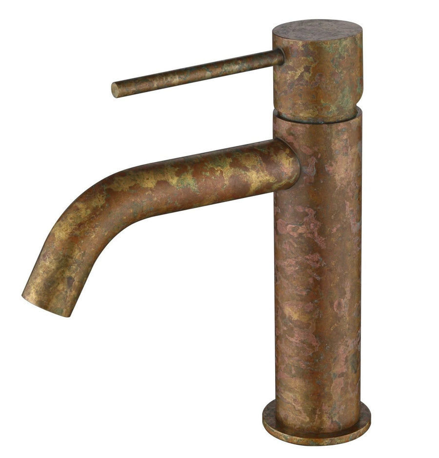 LVB Mica Basin Mixer - Curved Spout