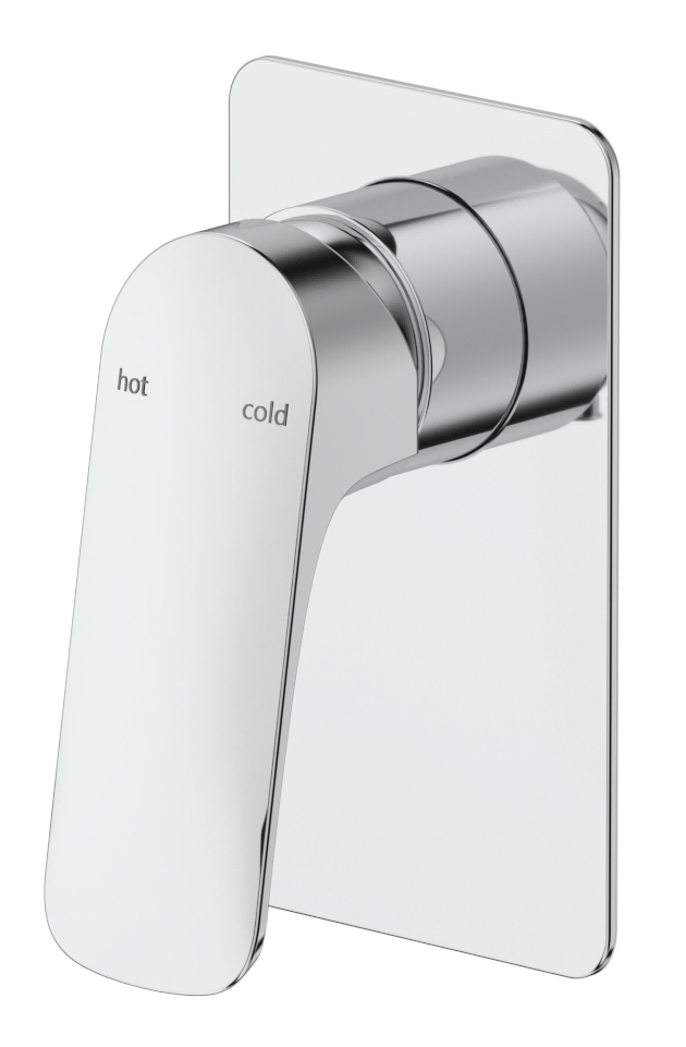 Kaza Shower Mixer - Square Plate - TRIM KIT ONLY