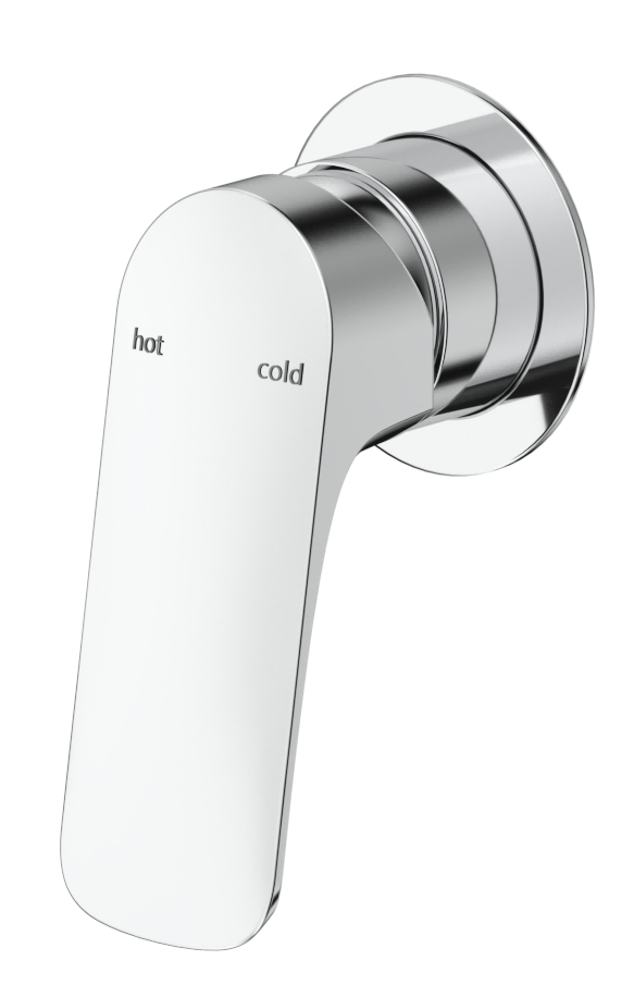Kaza Shower Mixer - Round Plate - TRIM KIT ONLY