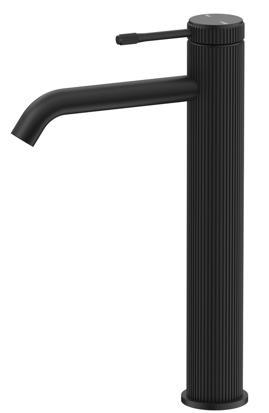 Mica Fluted Tall Basin Mixer