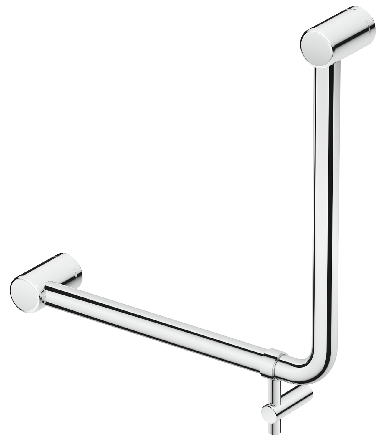 Mica Care Grab Rail - Curved 90 Degree - 450x450mm