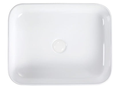 Riva 500 x 390mm premium bathroom basin, modern design, durable, space-efficient and stylish.
