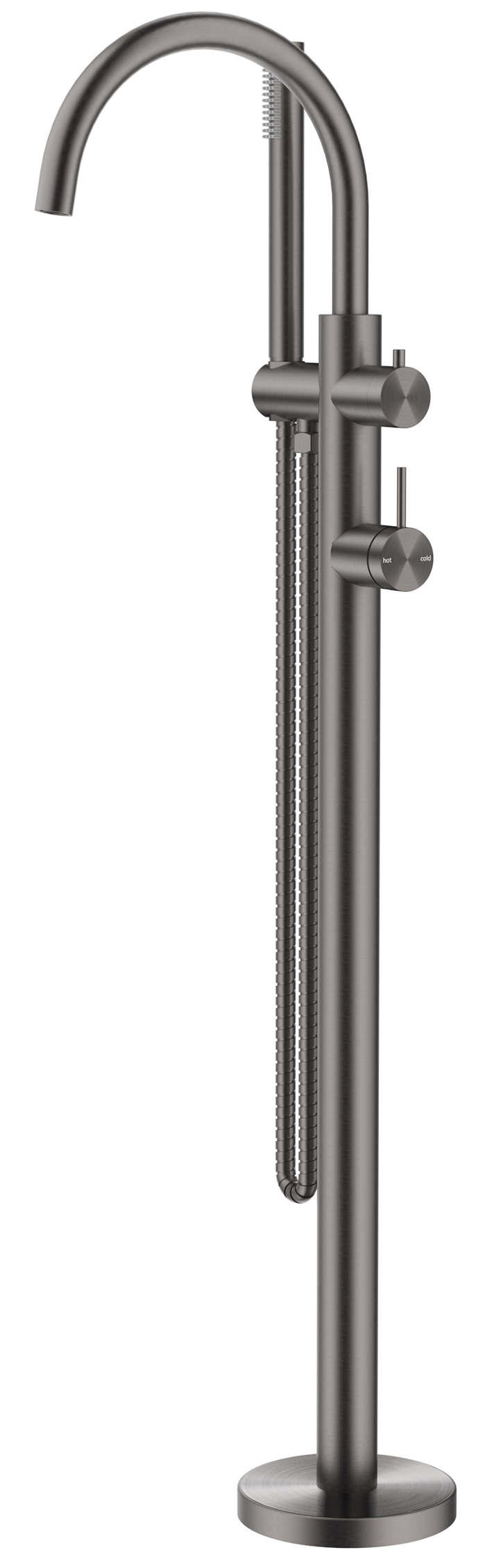 Mica Freestanding Bath Mixer with Hand Shower - TRIM KIT ONLY