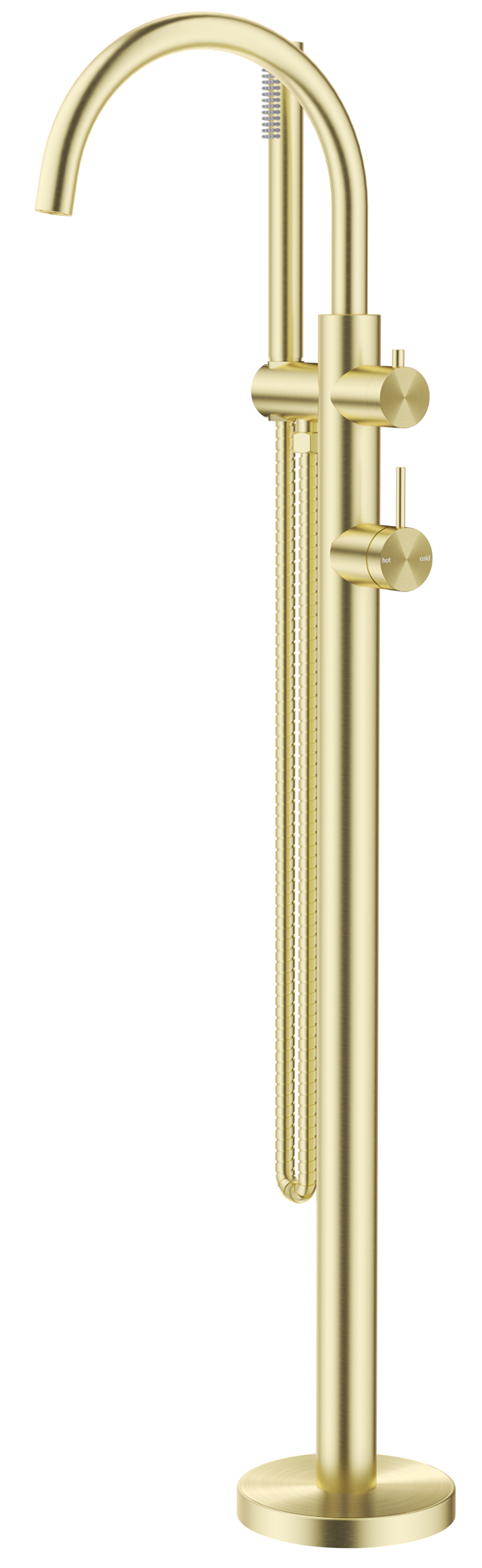 Mica Freestanding Bath Mixer with Hand Shower - TRIM KIT ONLY
