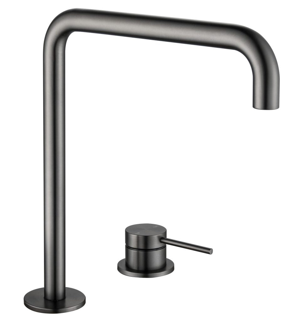 Mica Soft-Square Hob Sink/Basin Mixer Set