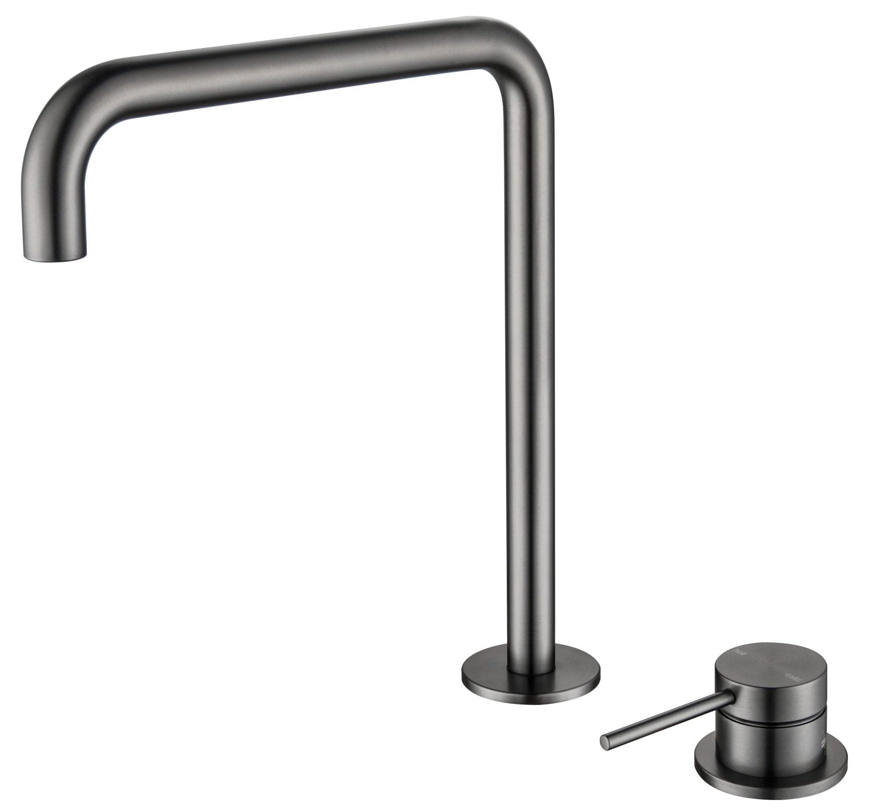 Mica Soft-Square Hob Sink/Basin Mixer Set