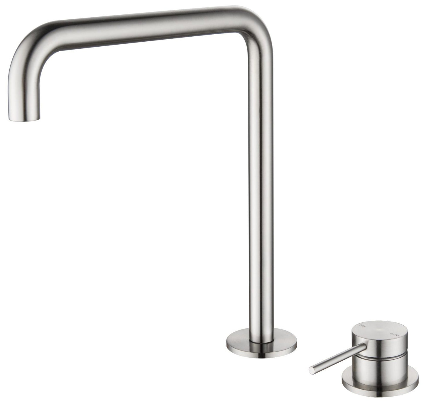 Mica Soft-Square Hob Sink/Basin Mixer Set