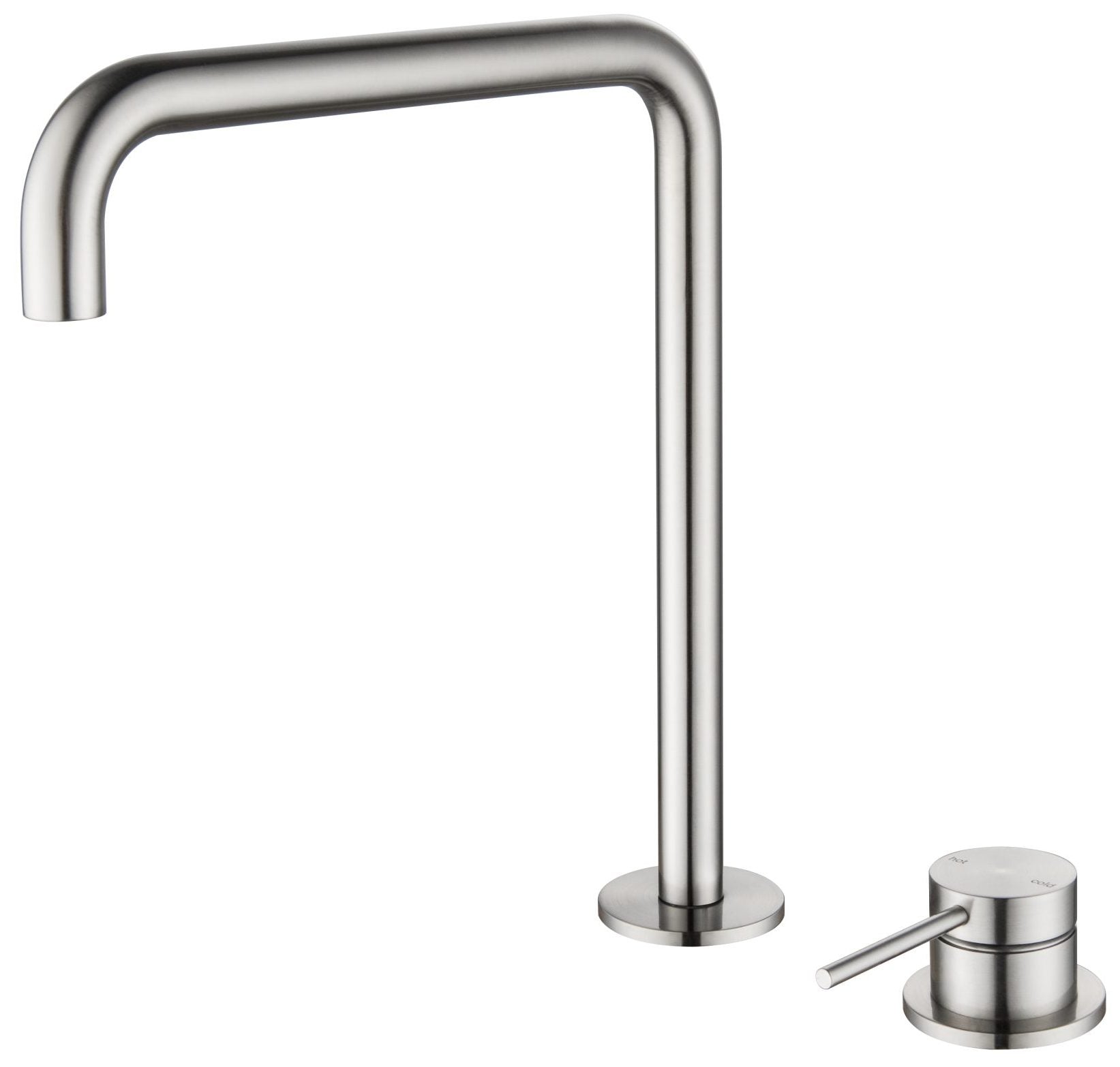 Mica Soft-Square Hob Sink/Basin Mixer Set