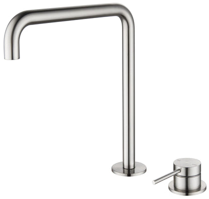Mica Soft-Square Hob Sink/Basin Mixer Set