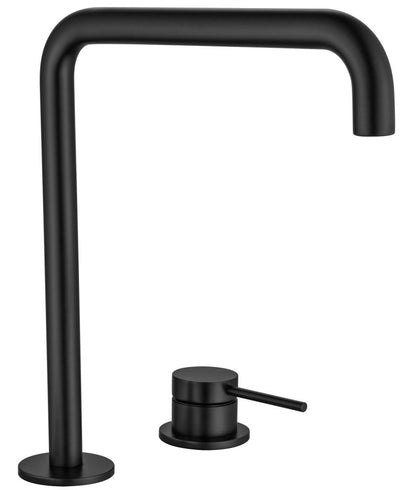 Mica Soft-Square Hob Sink/Basin Mixer Set
