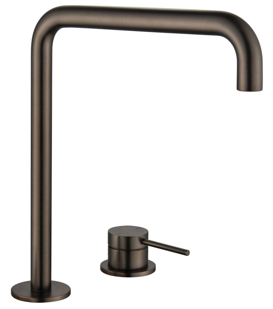 Mica Soft-Square Hob Sink/Basin Mixer Set