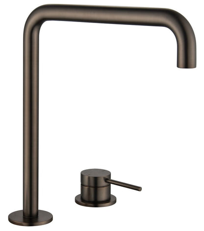 Mica Soft-Square Hob Sink/Basin Mixer Set