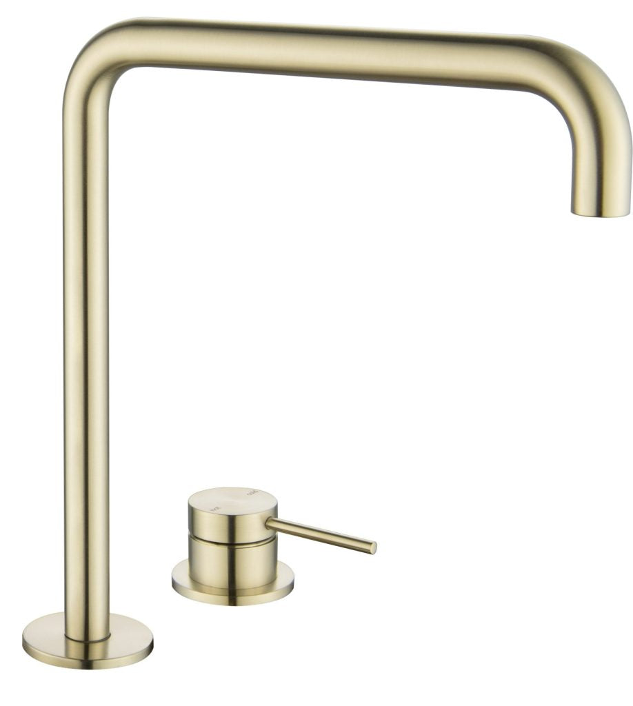 Mica Soft-Square Hob Sink/Basin Mixer Set