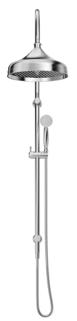 Mica Heritage Dual Shower Rail