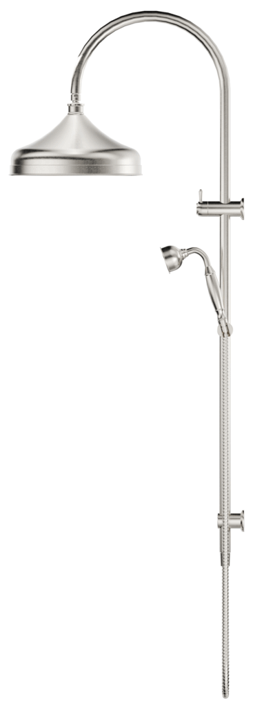 Mica Heritage Dual Shower Rail