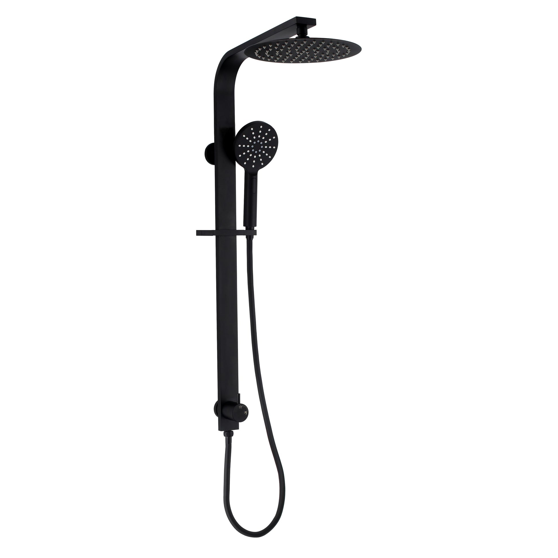 Raco Wide Shower Rail - Bottom Inlet - Round