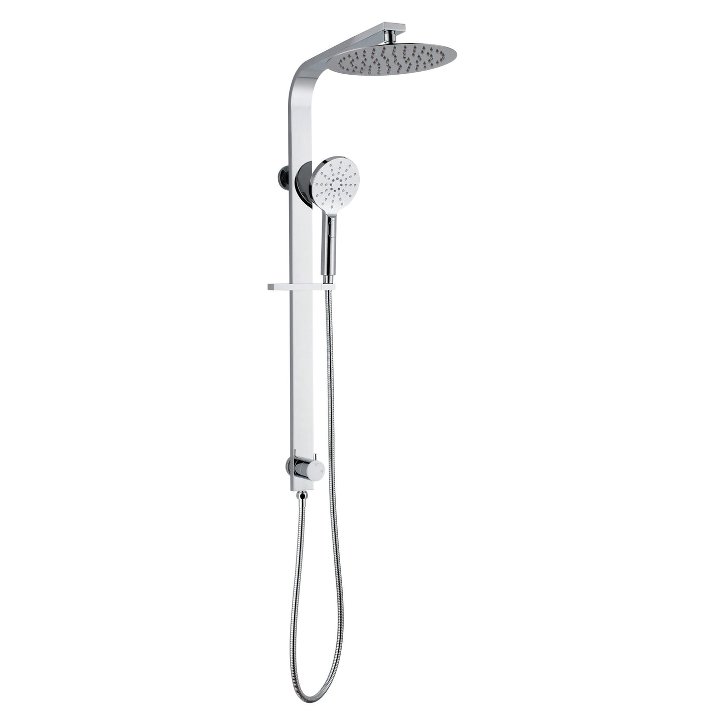 Raco Wide Shower Rail - Bottom Inlet - Round
