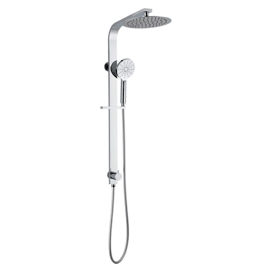 Raco Wide Shower Rail - Bottom Inlet - Round