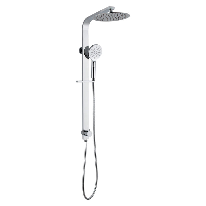 Raco Wide Shower Rail - Bottom Inlet - Round