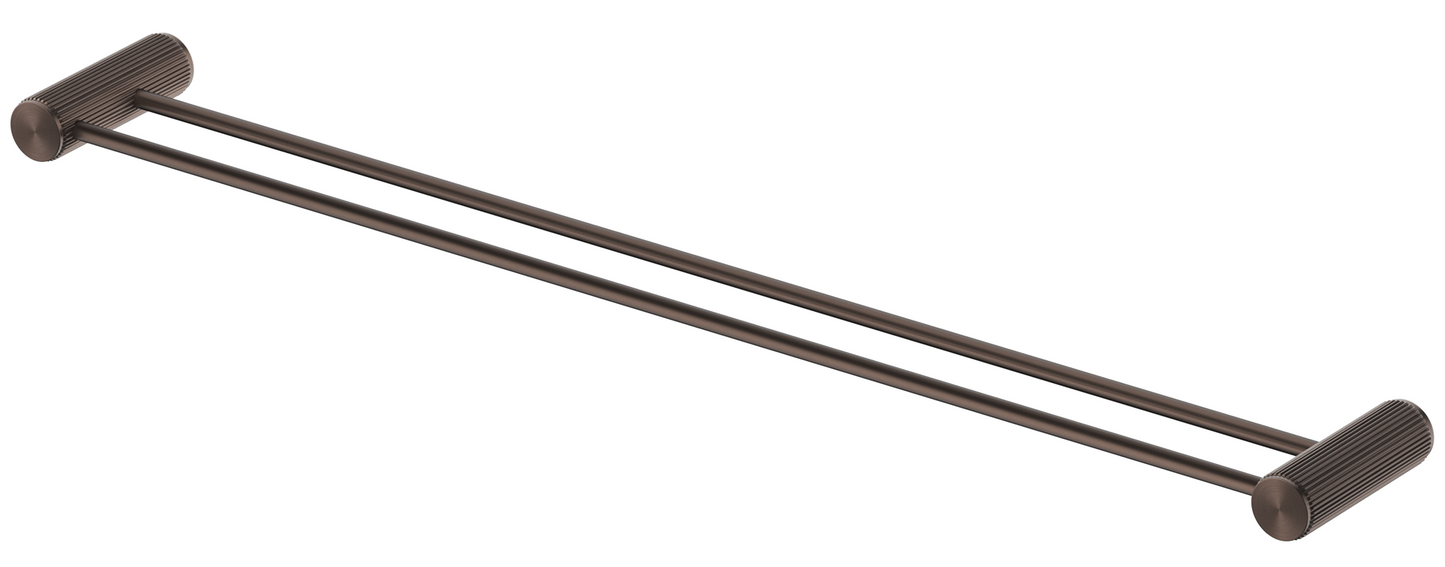 Mica Fluted Double Towel Rail