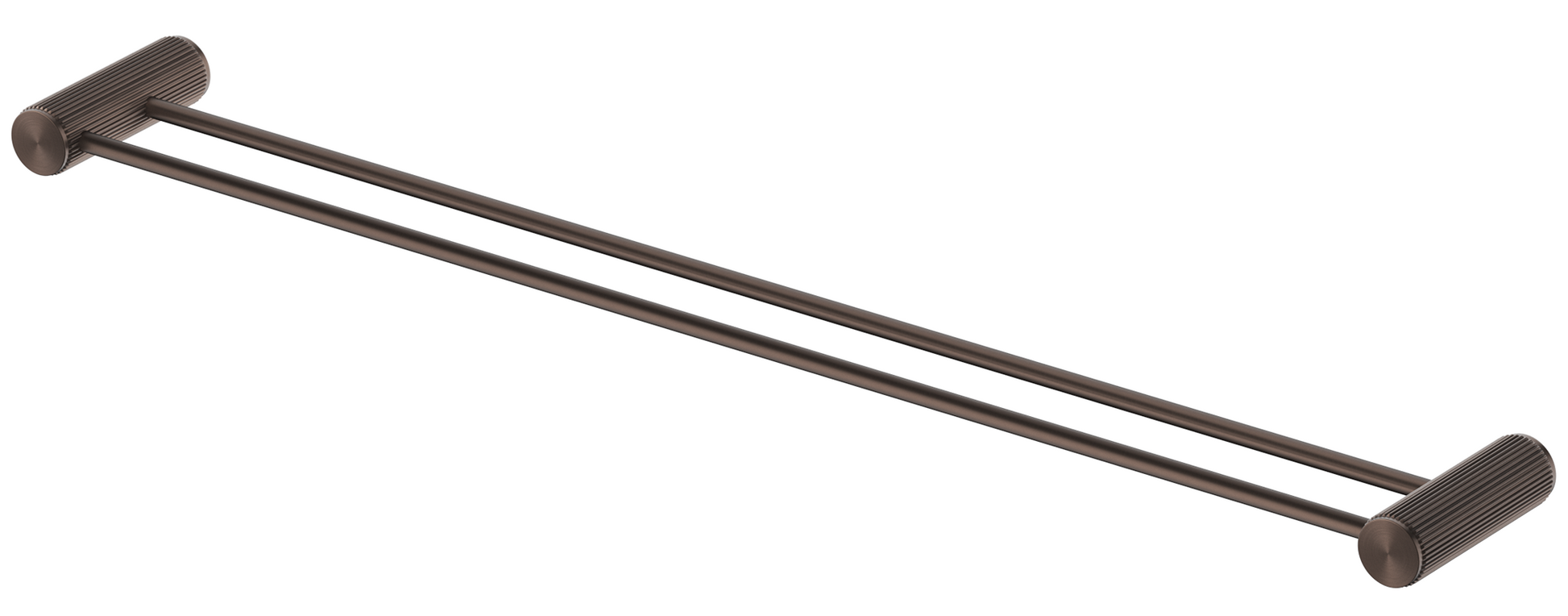 Mica Fluted Double Towel Rail