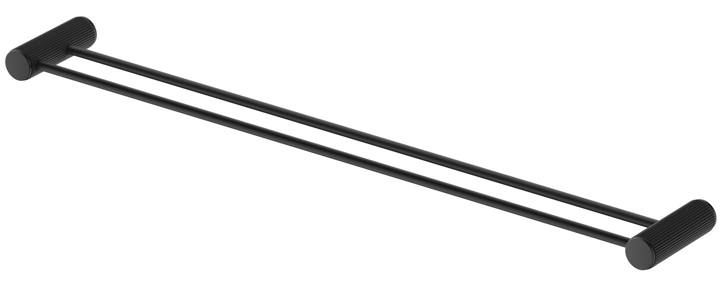 Mica Fluted Double Towel Rail