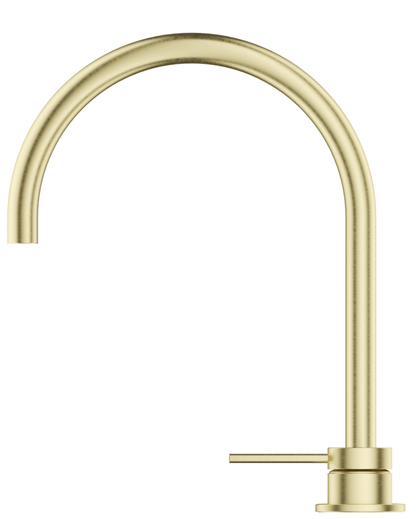 Mica Gooseneck Hob Sink/Basin Mixer Set