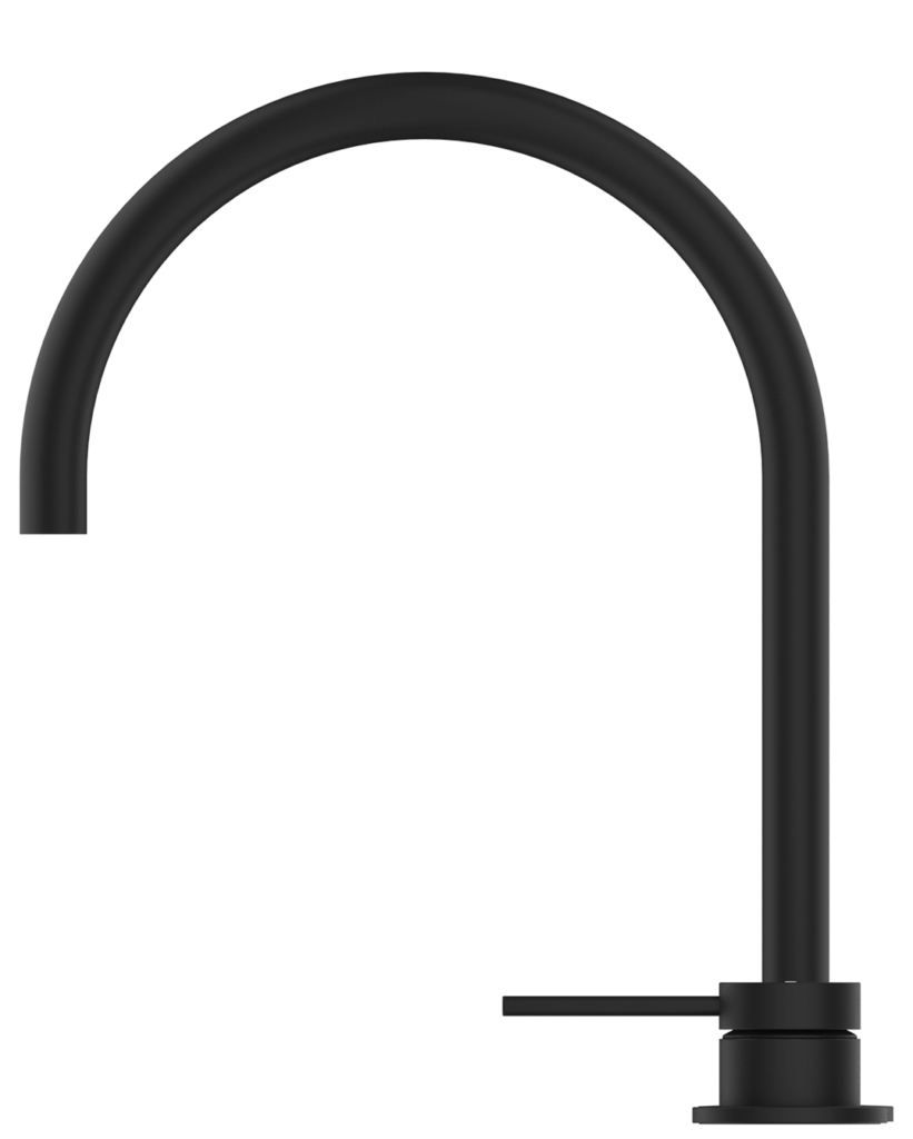 Mica Gooseneck Hob Sink/Basin Mixer Set
