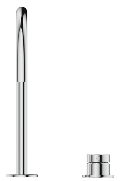 Mica Gooseneck Hob Sink/Basin Mixer Set