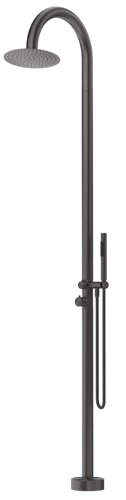 Mica Gooseneck Freestanding Outdoor Shower