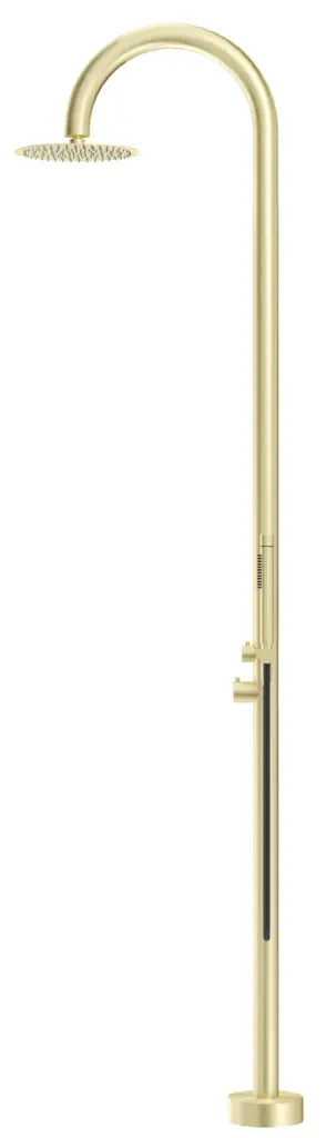 Mica Gooseneck Freestanding Outdoor Shower