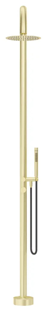 Mica Gooseneck Freestanding Outdoor Shower