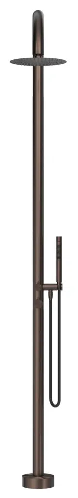 Mica Gooseneck Freestanding Outdoor Shower