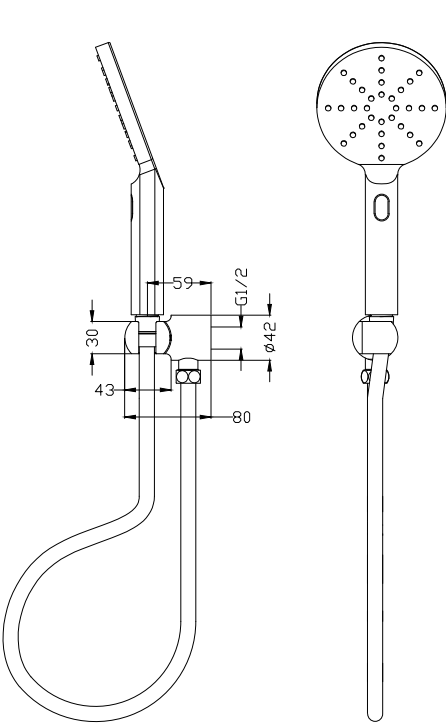 Mica Air Hand Shower