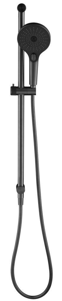 Mica Fluted Shower Rail - Inbuilt Inlet