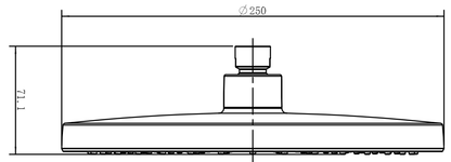 Mica 6H Shower Head
