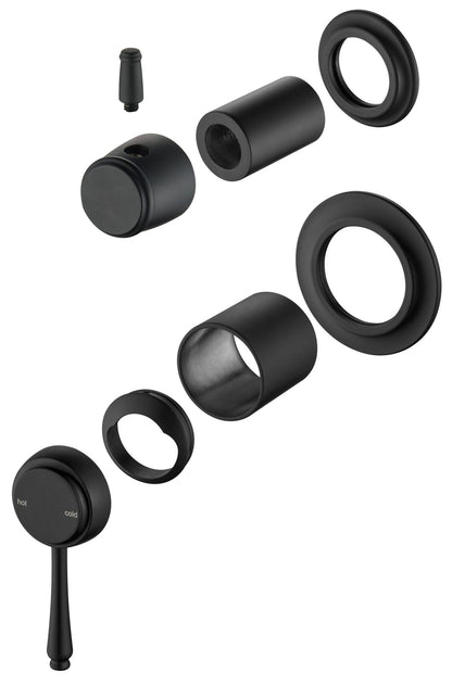 Mica Heritage Shower Mixer Diverter - TRIM KIT ONLY