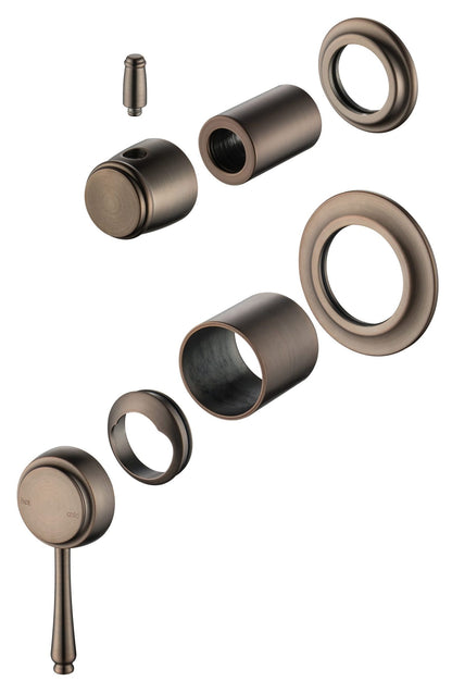 Mica Heritage Shower Mixer Diverter - TRIM KIT ONLY