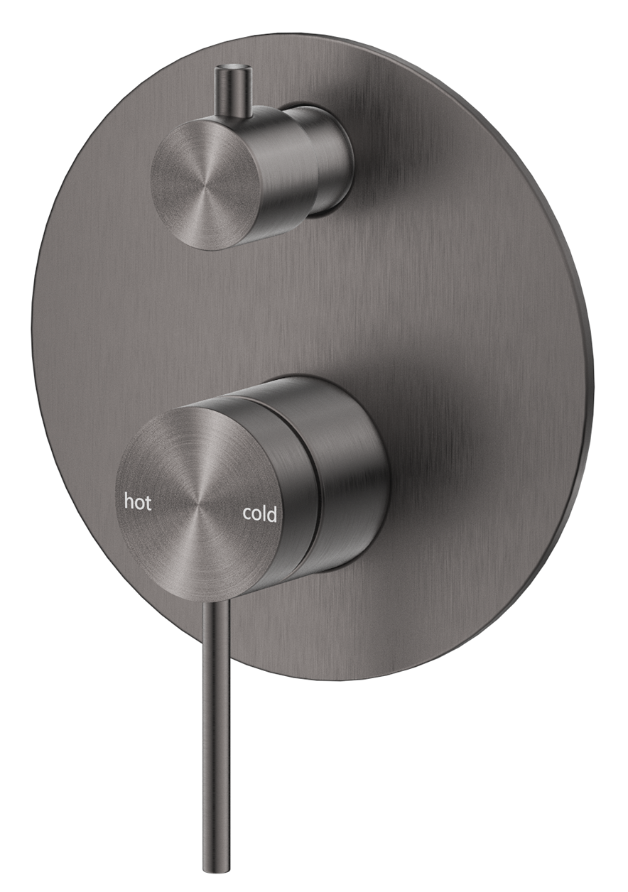 Mica Shower Mixer Diverter - 1P - TRIM KIT ONLY